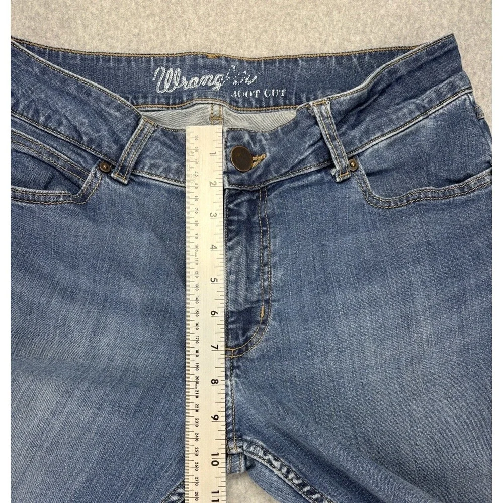 Wrangler Jeans‎ Womens 11x32 Boot Cut Essential Mid Rise Western Rodeo Stretch